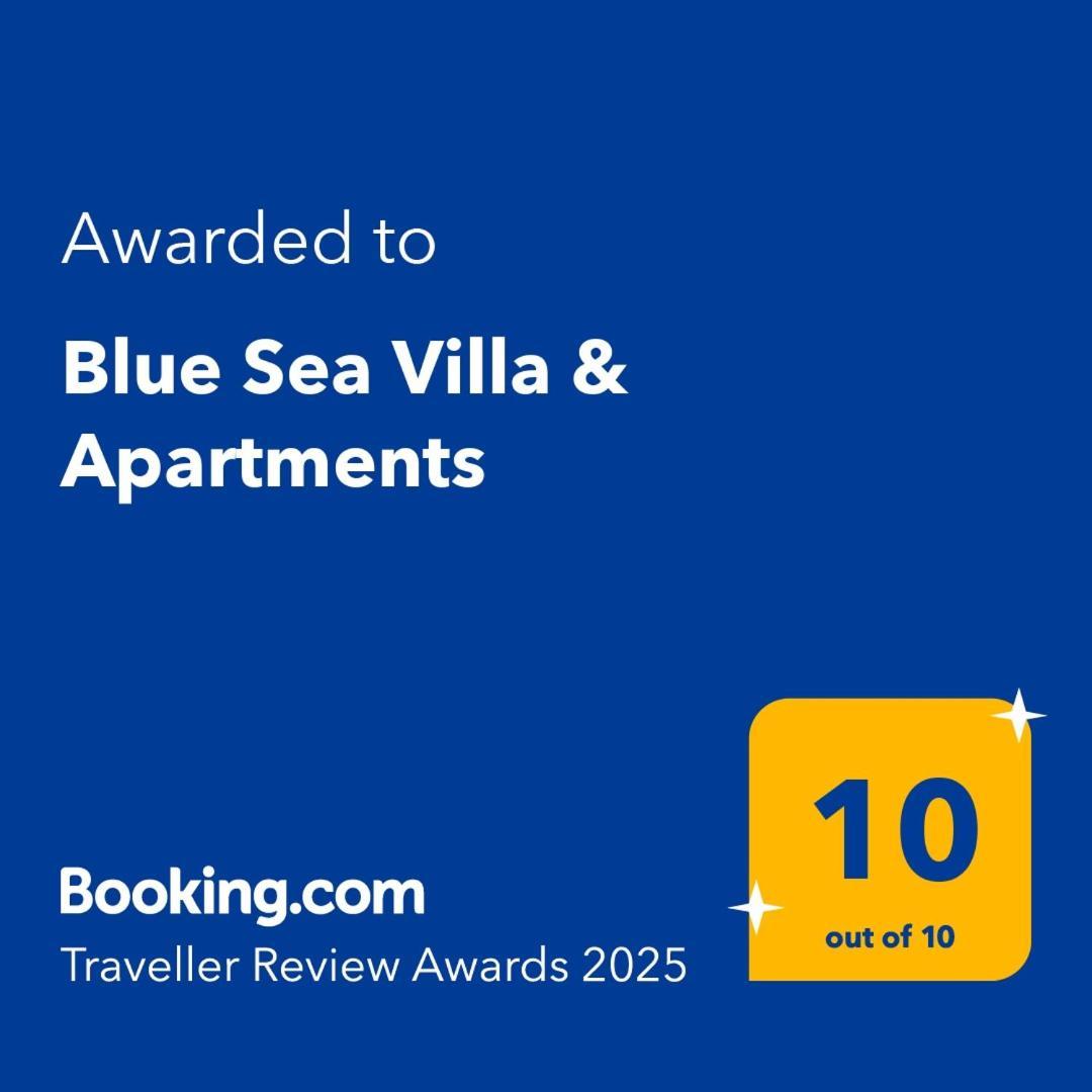 Blue Sea Villa & Apartments Makrýgialos Exterior foto